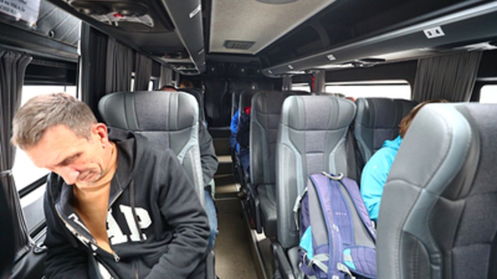 Пассажиры маршрутки в Одессе устроили перепалку с военкомом