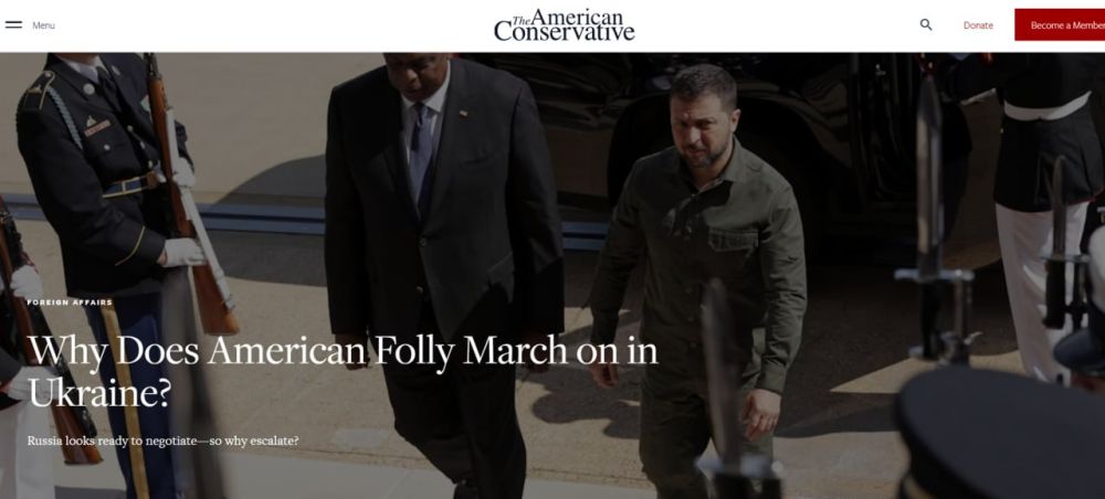 ��������� ���� ���� �� ���������, �������� �� ���������� ������ � ����������� � The American Conservative