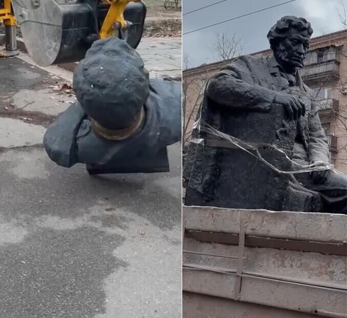 Потомок Пушкина не может смириться со сносом памятников поэту