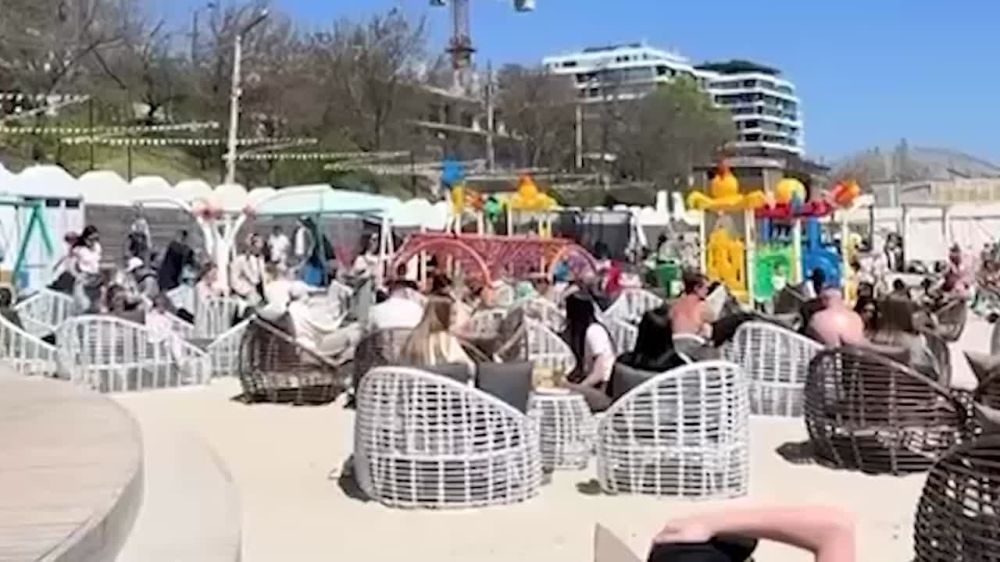 Городской пляж сегодня