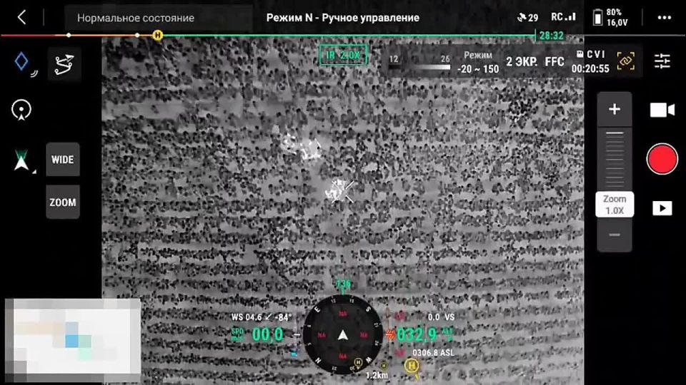 "Пограничные заградотряды" хвастаются кадрами с "Мавика", который выслеживал двух беглецов на границе с Молдовой