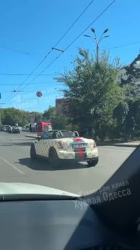 Gucci-кабриолет заметили на дорогах Одессы