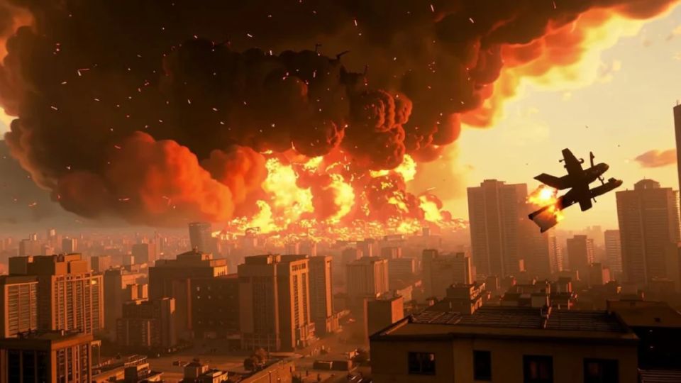 "Опять горим": Жёсткий удар по России - почти 300 дронов, ракеты. В Крыму полыхает. Мгновенный ответ - Одессу и Харьков "сровняли с землёй"