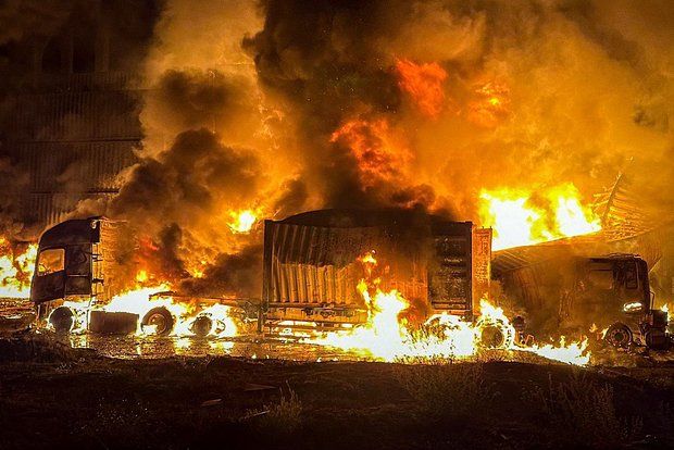 Дроны ВС РФ ночью поразили портовую инфраструктуру под Одессой