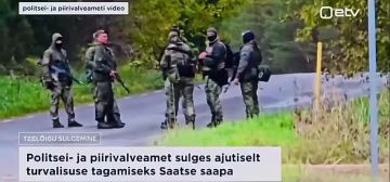 Несколько российских пограничников напугали Эстонию настолько, что ей пришлось закрыть часть границы с Россией