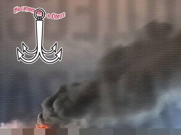 Возгорание возникшее после поражения объекта становится больше