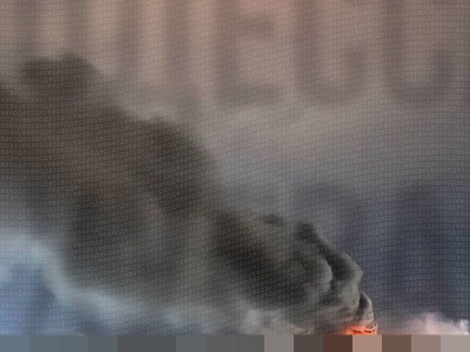 Мощный пожар в Одессе после атаки