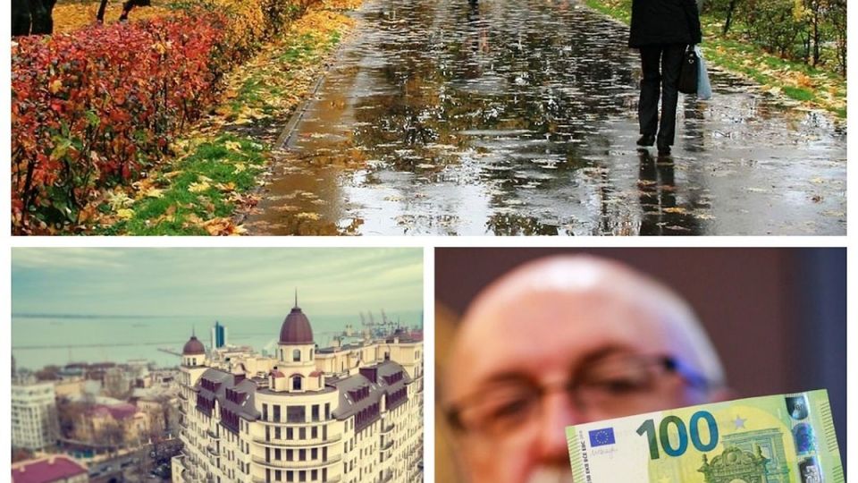 Топ-5 главных новостей в Молдове 9 ноября 2025: На три дня Молдову накрывают дожди; зачем молдаване скупают квартиры в Одессе; важная новость для жителей Молдовы - какими будут новые банкноты евро