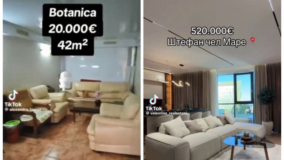 Дожили: Разница между квартирой без окон в бывшем гараже и апартаментами в центре Кишинева - ровно полмиллиона евро