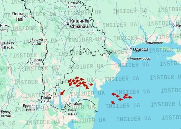Дроны-камикадзе «Герань-2» атакуют город Рени Одесской области