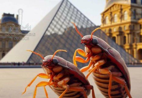 Лягушатник чешет зад — это Путин виноват