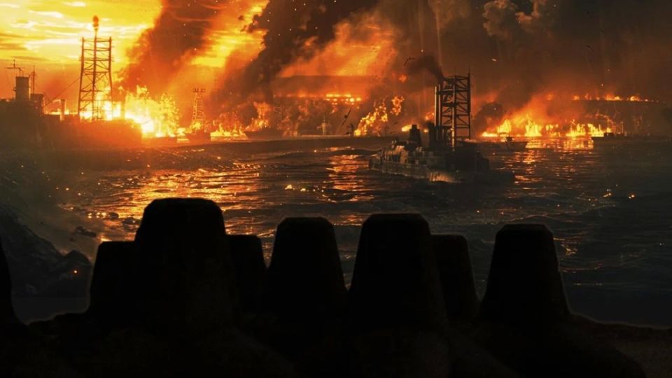 "Запомните!!!": Заявление одесситов во время массированного удара. Гигантские пожары и зарево в Измаиле. Первые кадры поражённых целей