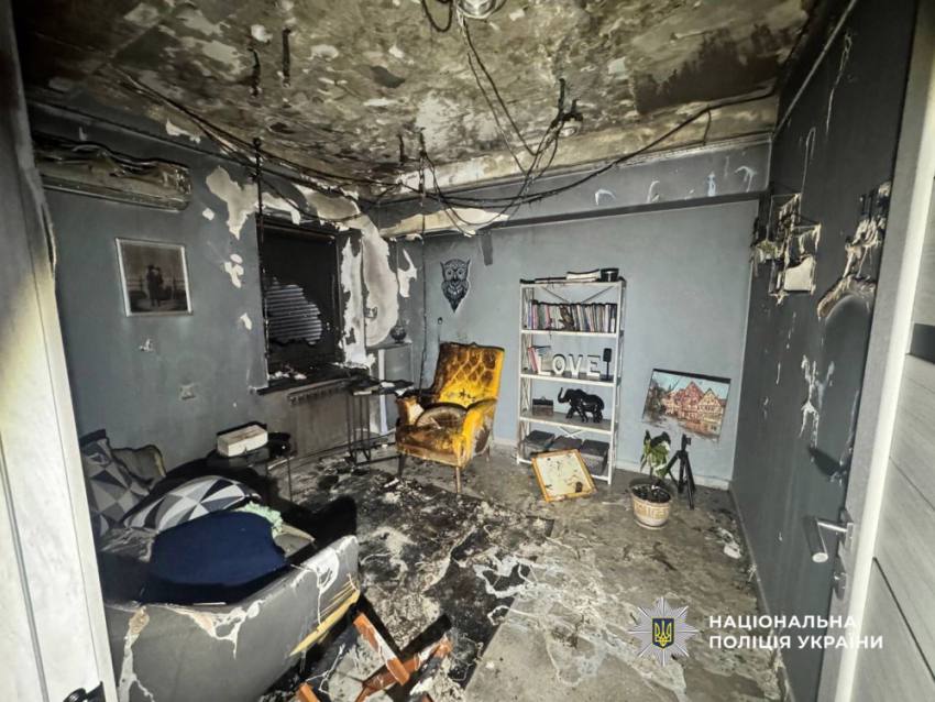 Житель Одесской области поджег квартиру бывшей жены