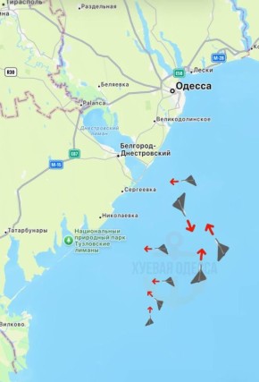 Атака на Одессу продолжается