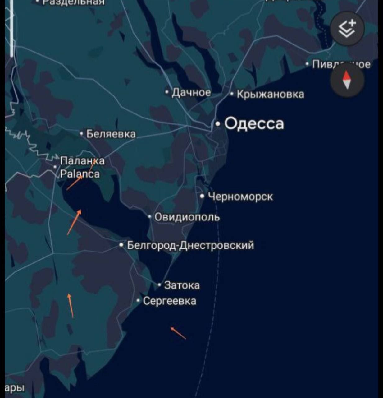 В Маяках Одесской области снова шумно