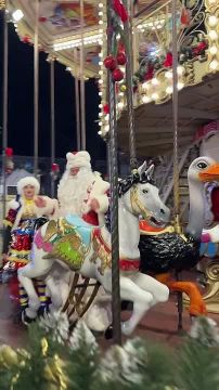 Дед Мороз в Одессе устал праздновать