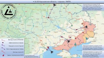 Анимированная схема ударов по территории Украины 12 января 2025 – 13 января 2026 года