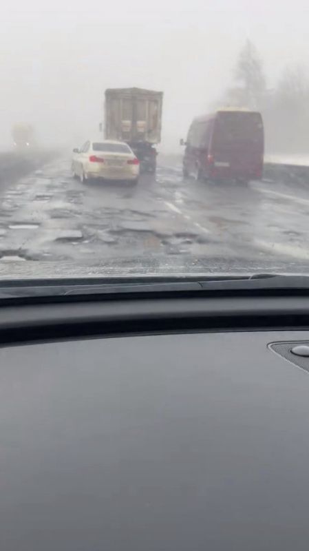 Международная трасса Одесса-Киев во всей красе