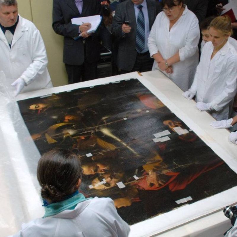 В Киеве выставили «Поцелуй Иуды», украденный в Одессе