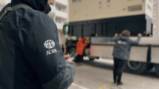 Генератор "для отчёта": В Одессе привезли, сняли видео и увезли обратно