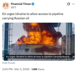 ������� Financial Times ��������, ��� �������� ������� ��������� ���� ������ � ������������, �� �������� ��� ����� �� ������ � ������