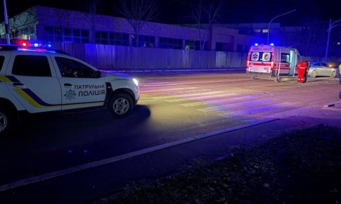 Две аварии произошли вечером в центре Измаила