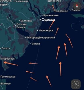 «Гераней» над Одесской областью становится больше