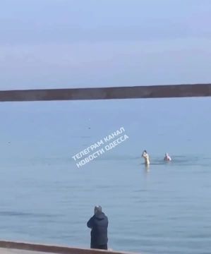 На одесском пляже уже открыли купальный сезон