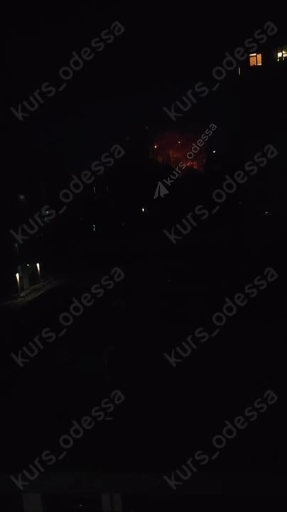 Ещё кадры ночной Одессы