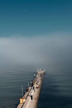 Густой туман накрыл Одессу и область