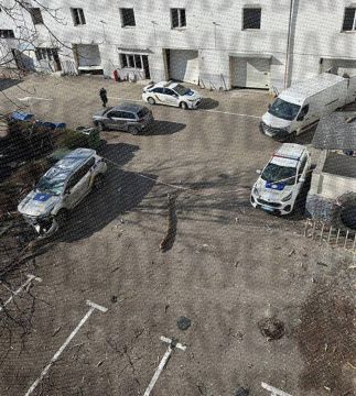 Отделение патрульной полиции пострадало во время атаки в Одессе