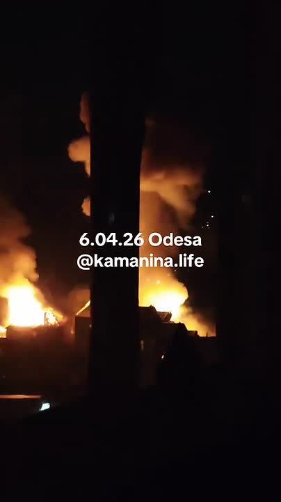 Прилёты по Одессе сегодня ночью