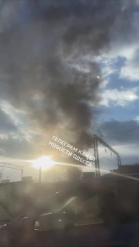 Сильный пожар в Одессе. Украина.ру — подписаться и знать больше