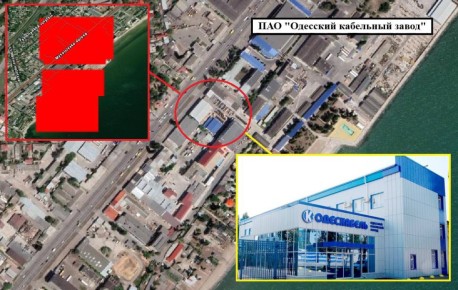 Данные платформы NASA FIRMS фиксирует пожары в районе Одесского кабельного завода «Одескабель» после ударов дронов-камикадзе «Герань-2» этой ночью