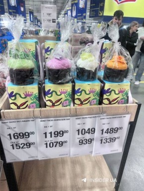 В Одессе продают куличи от 900 до 1700 гривен