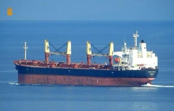 Враг заявляет, что шедшее в украинский порт Черноморск торговое судно «LADY MARIS» сегодня было атаковано российскими БПЛА-камикадзе