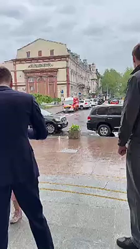 В Одессу прибыл мусульманин Реза Пехлеви