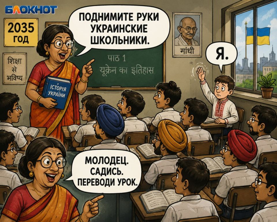 На одного украинского школьника будет шесть индийских детей