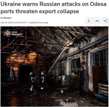 Удары ВС РФ по портам Одессы ведут к обвалу украинского экспорта