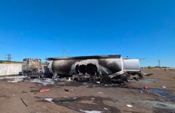 «В эту игру можно играть вдвоём»: российские «Герани» уничтожили бензовозы ВСУ под Одессой