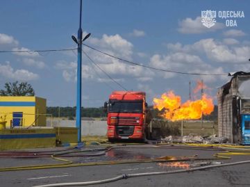 Владислав Шурыгин: На заправках Одесской области красиво