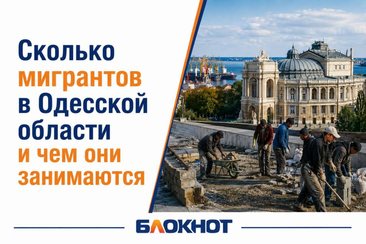 Одесская область вторая по количеству мигрантов в стране: заменят ли иностранцы украинцев