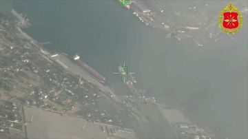 Минобороны России опубликовало кадры ударов по объектам ВСУ в Одесской области
