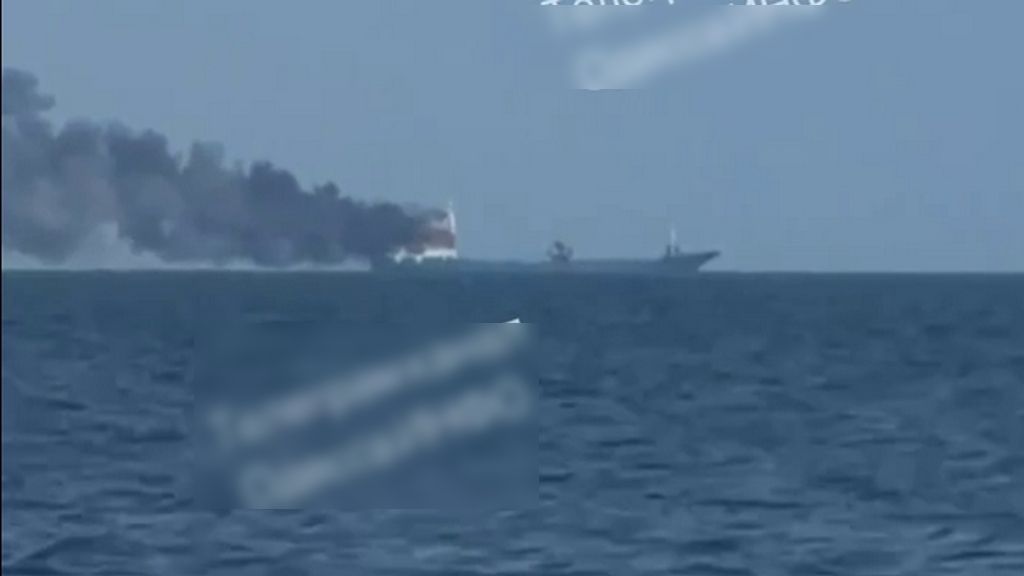 Российские военные поразили два шедших в Одессу сухогруза