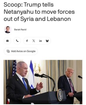 По данным Axios, Дональд Трамп призвал Израиль вывести войска из Сирии и Ливана, так как «их присутствие способствует росту напряжённости и повышает риск дальнейшей эскалации»