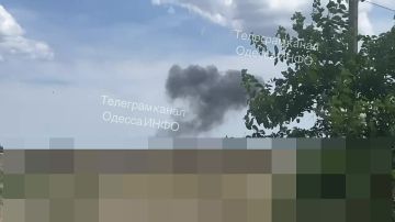 Очередной прилет ракеты в районе Одессы