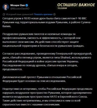 Президент Румынии Дан обвиняет Россию в нарушении воздушного пространства