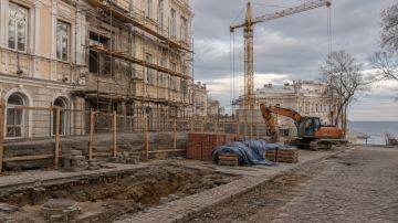 В Одессе остановились стройки и ремонты из-за нового закона
