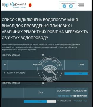 Коммунальные службы 02 августа 2026 года в Одессе и области информируют: