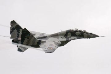 Украинский МиГ-29 разбился в Одесской области
